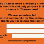 Thamesmead Traveling Cinema Membership